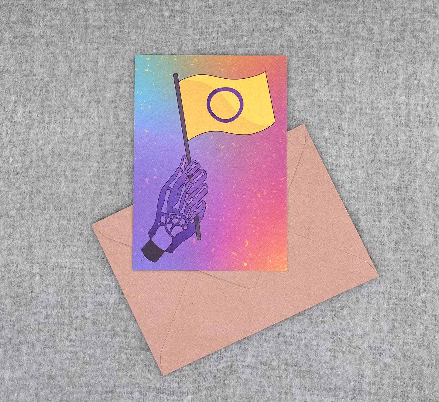 Kaartje: Intersex Pride