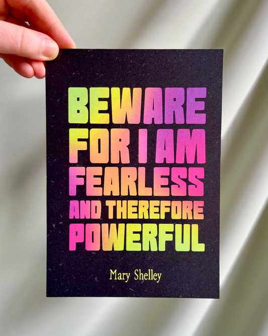 Art print: Mary Shelley