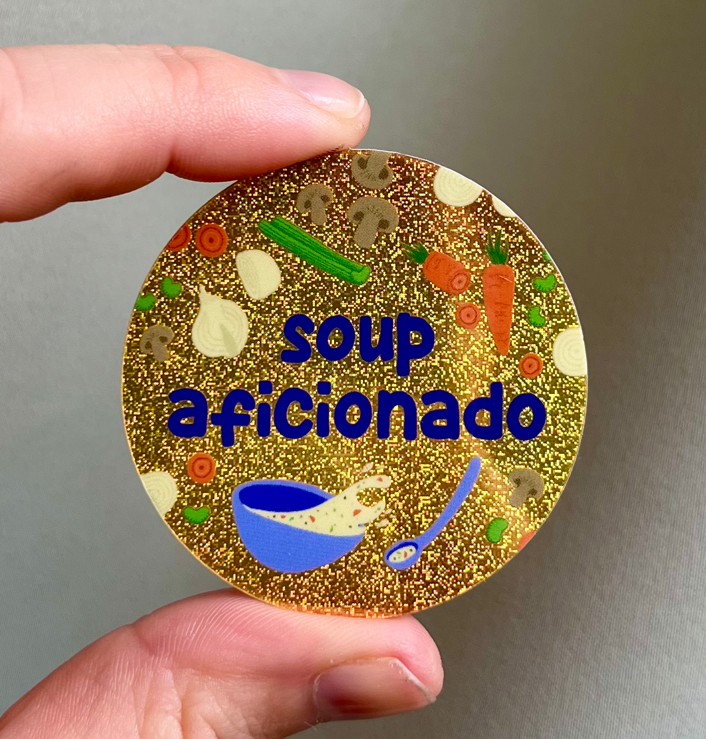 Sticker: Soup Aficionado