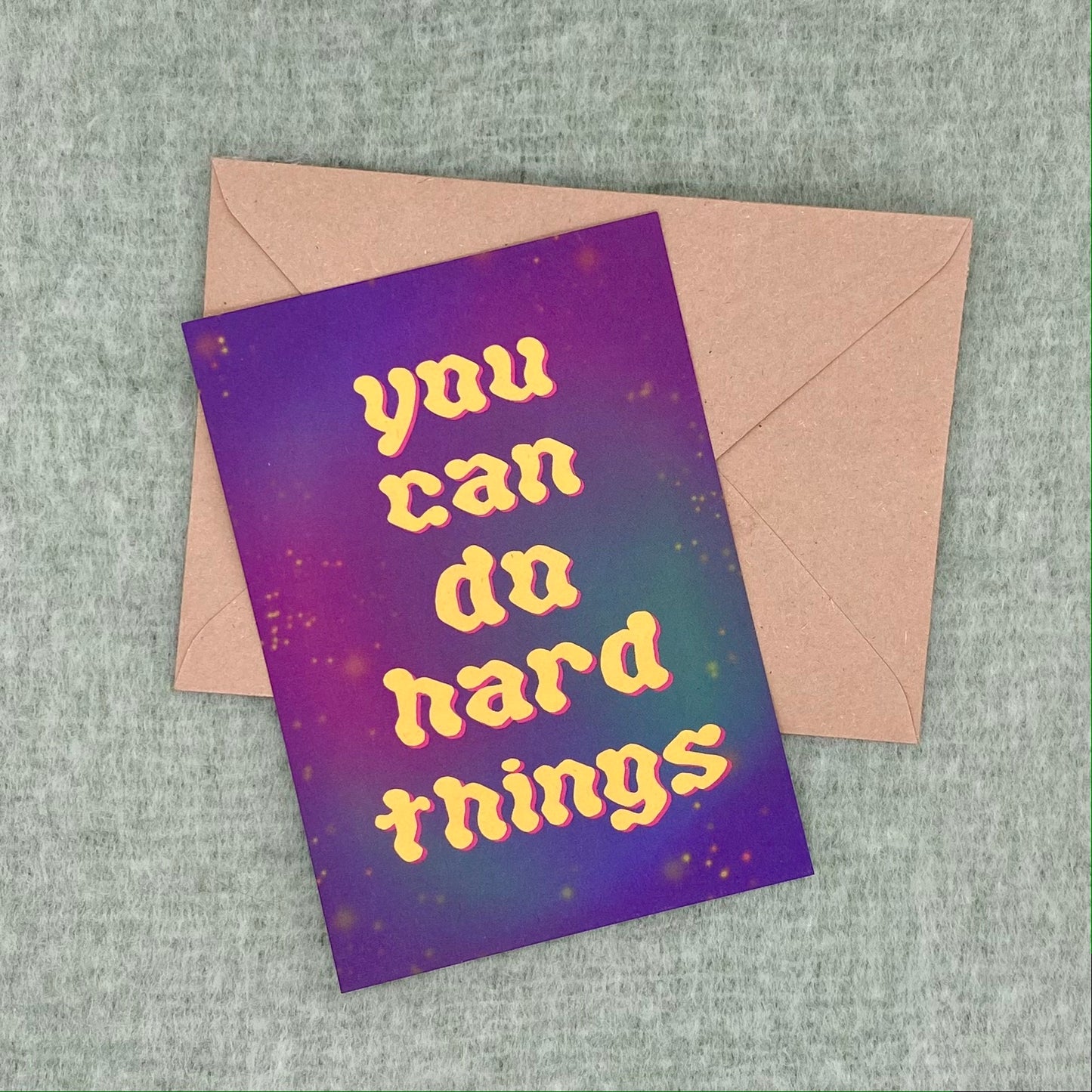 Kaartje: You can do hard things
