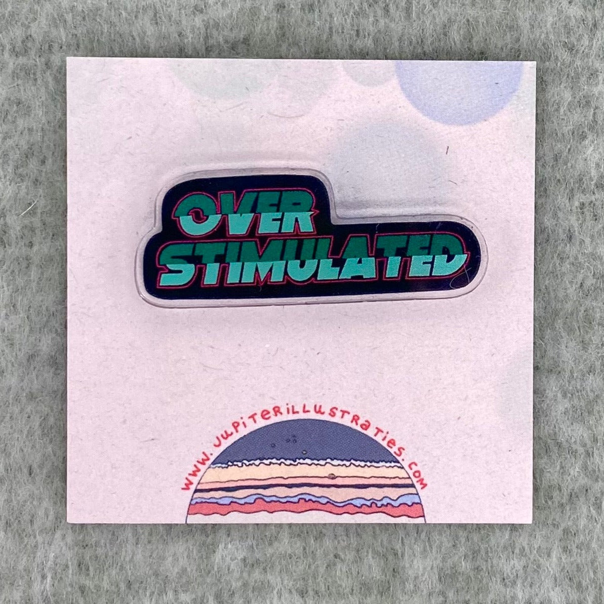 Pin: Overstimulated